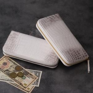 クロコダイルヒマラヤニロティカスラウンドファスナー長財布 | 東京