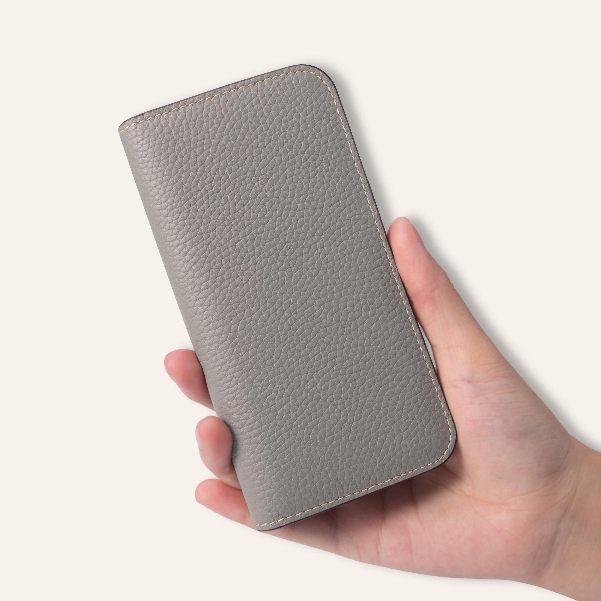 iPhone 16 Plus ダイアリーケース | 本革シュリンクカーフ - COGPH