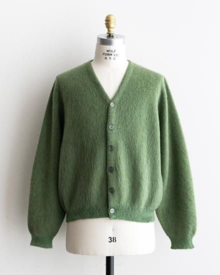 VINTAGE】60s VAN HEUSEN Mohair Cardigan 