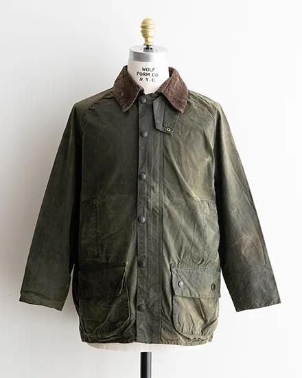 VINTAGE】90s-00s Old Barbour / ヴィンテージ バブアー オイルド