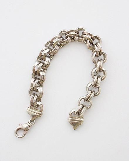 VINTAGE】 Vintage Taxco Mexican Silver Chain Bracelet