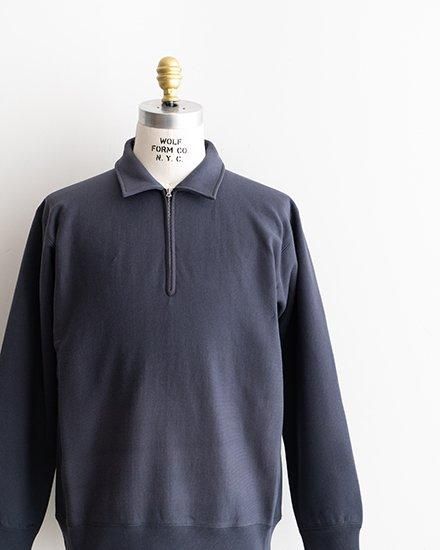 A VONTADE / ア ボンタージ】Half Zip Reverse Sweat Shirts