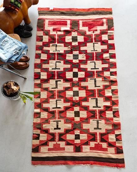 VINTAGE】Navajo Rug 