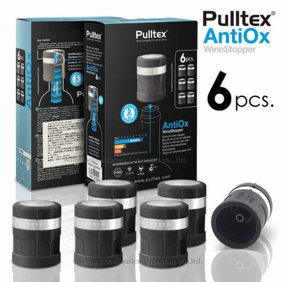 ワインの酸化防止が簡単に Pulltex AntiOx アンチ・オックス お得な6