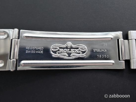 ロレックス純正 SWISS オイスターブレス 78350 19mm FF557B デイト系