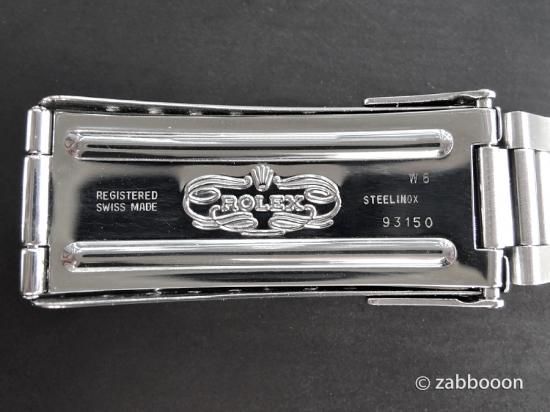 ロレックス純正 SWISS オイスターフリップロック クラスプ Ref.93150