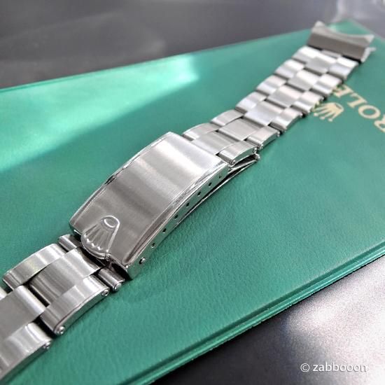 ロレックス純正 USA リベットブレス FF20mm スポーツ系専用 1675 16750