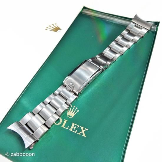 ロレックス純正 SWISS リベットブレス 20mm Ref.7206 FF58 1960年代