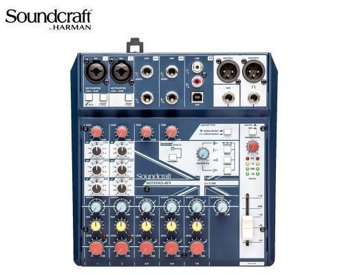 Soundcraft / サウンドクラフト アナログミキサー Notepad-8FX