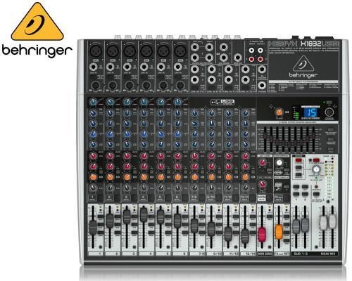 BEHRINGER（ベリンガー）アナログミキサー（14ch） X1832USB XENYX