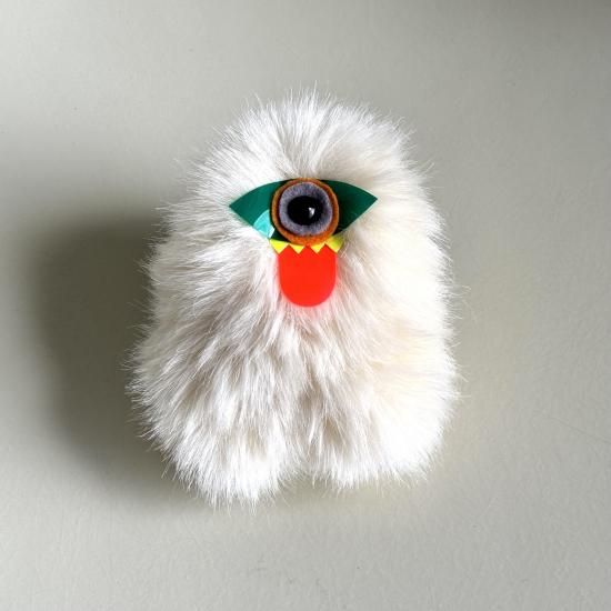 WONDER WORKS｜リフレクターモンスターズ フサフサ族 シロタ｜CLAMP