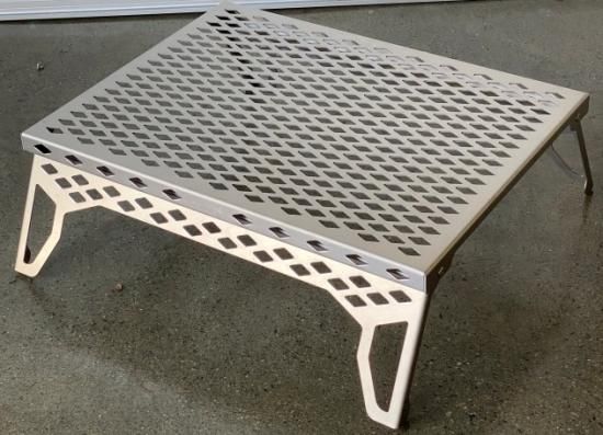 笑'sロースタイルテーブル『M.L.T.』All-Titanium - 工場直売の