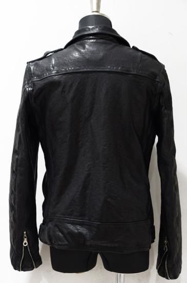 BACKLASH（バックラッシュ） イタリアンダブルショルダー製品染め