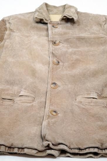 BACKLASH（バックラッシュ） ジャパンカーフ白鞣しスエード製品洗い