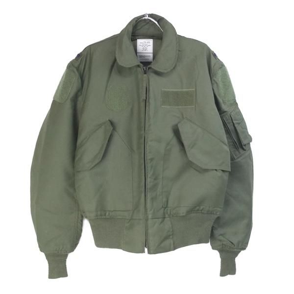 フライトジャケット CWU-36/P 新型 ノボロイド MEDIUM 米軍 実物 古着