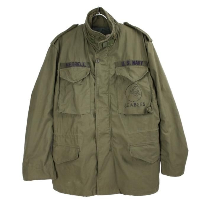 M-65 フィールドジャケット サード グレーライナー SR 米軍 72年 実物