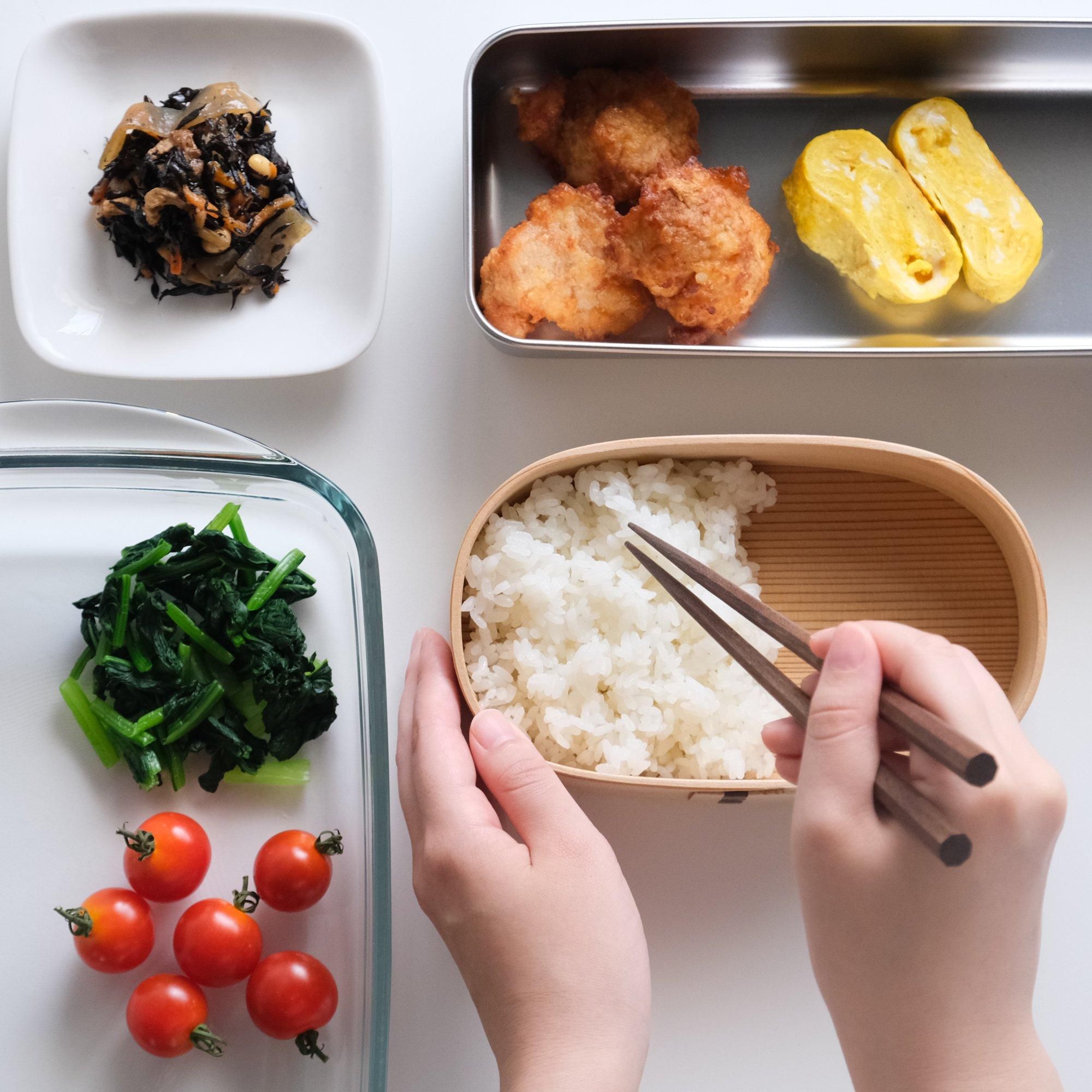 柴田慶信商店 曲げわっぱ 長手弁当箱 (小・中・大)《3/7(土)11時より