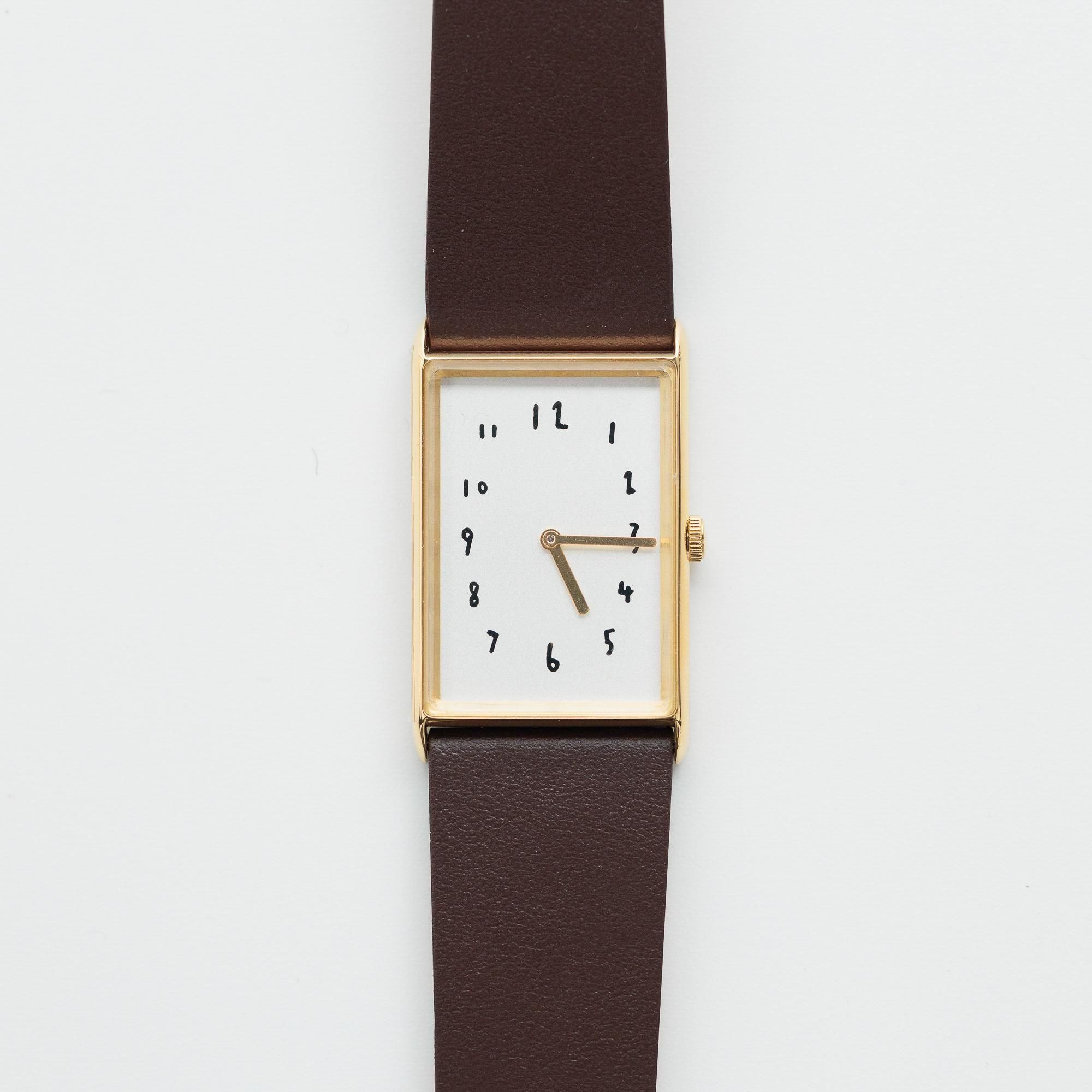 C-Brain クルチュアン 腕時計 スクエアタイプ (マットシルバー