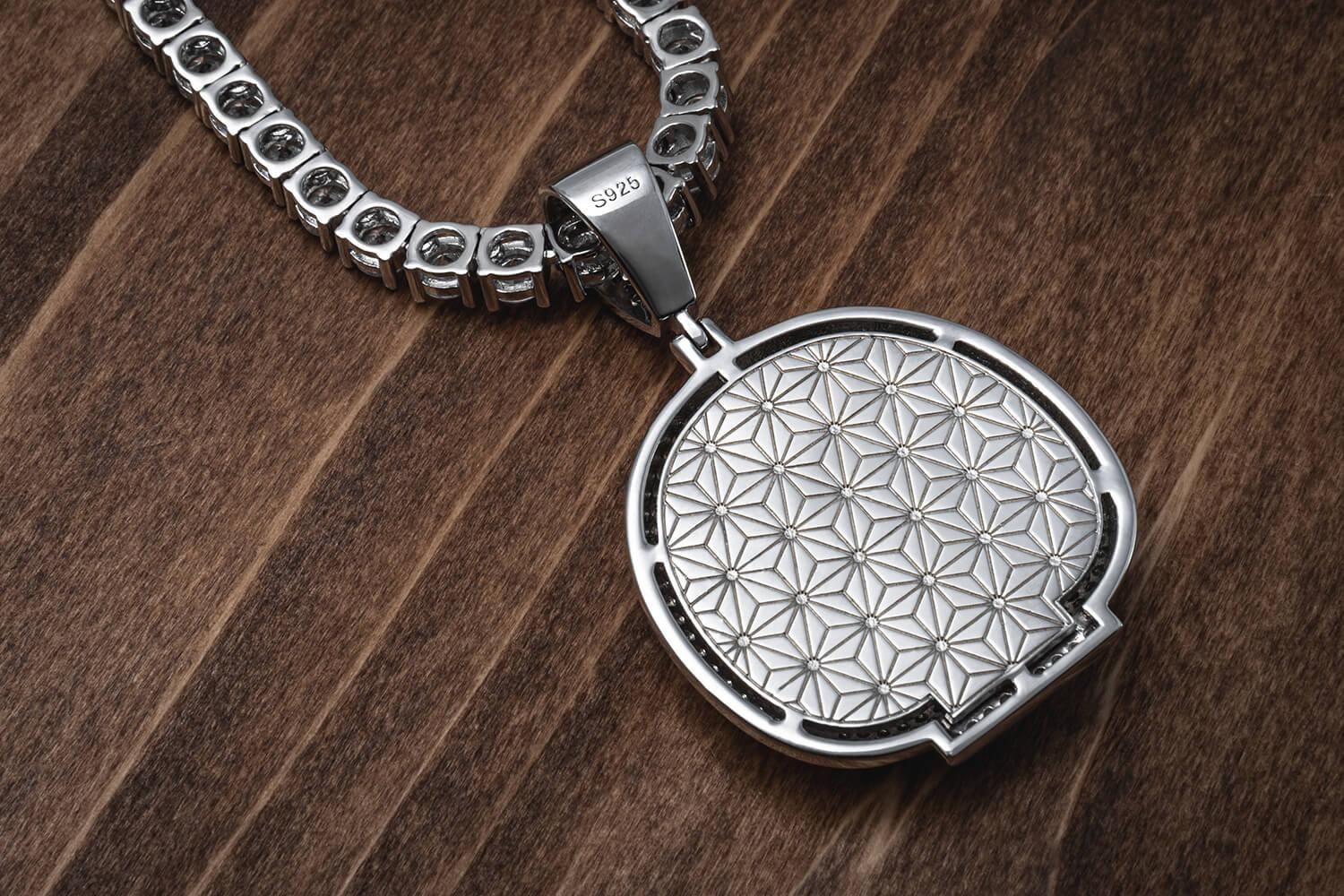 シルバー ネックレス&ペンダント 50cm ACPJ-011-RV/AHNL-D001-4MM