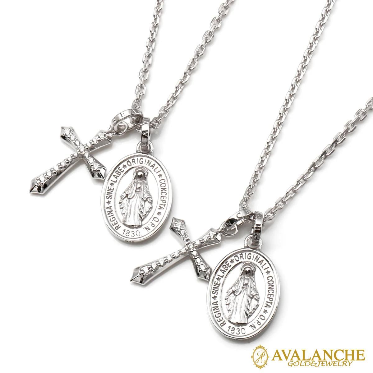 シルバー ネックレス&ペンダント 40cm-50cm 3-15108&14722 - AVALANCHE