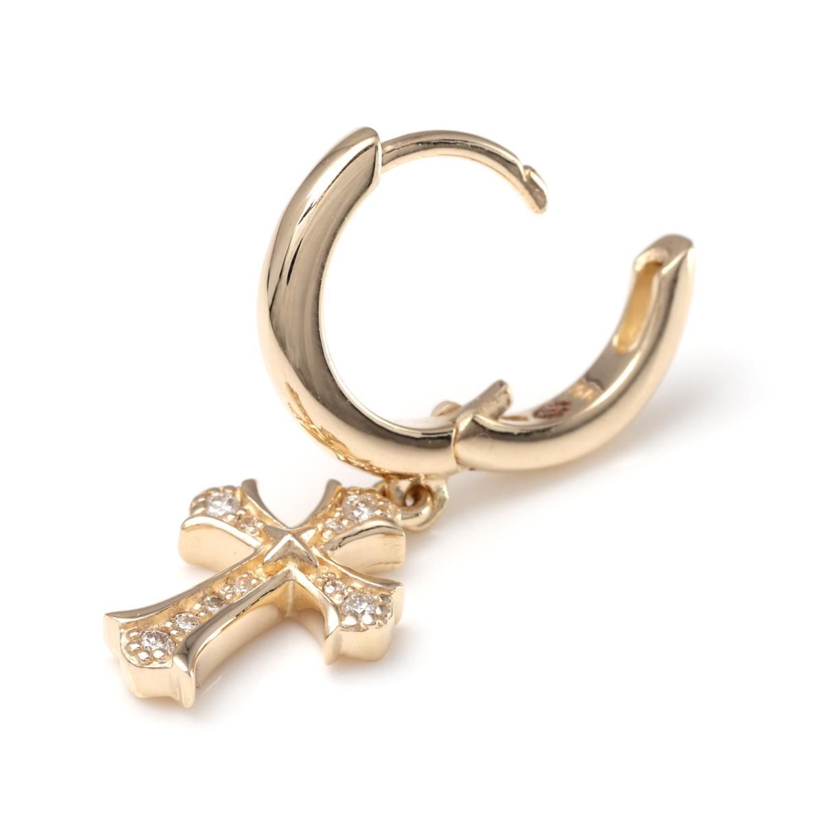 ダイヤモンド 10K イエローゴールド ピアス&チャーム 4-11288-01