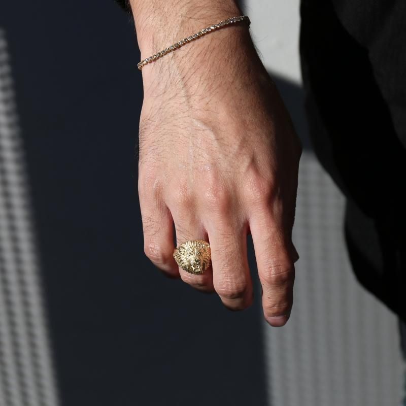 10K イエローゴールド リング 17号-25号 - AVALANCHE OFFICIAL STORE