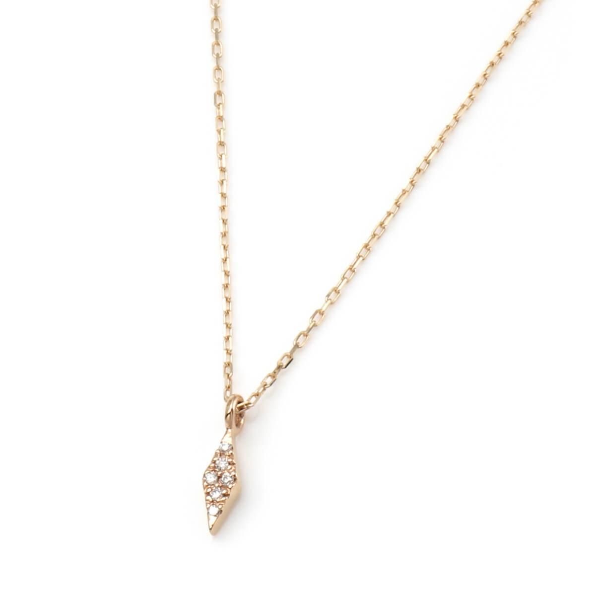 ダイヤモンド 10K ゴールド ネックレス&ペンダント 40cm 783363149