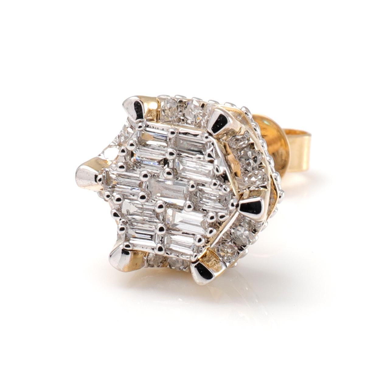 ダイヤモンド 10K イエローゴールド ピアス A0128186-YG - AVALANCHE