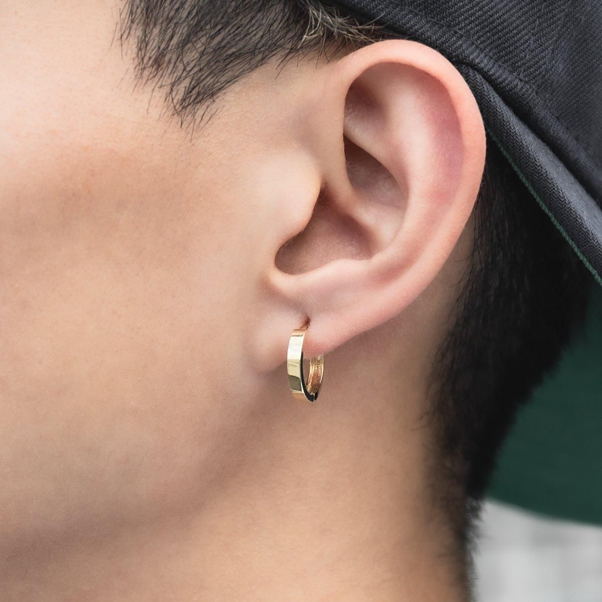 10K イエローゴールド ピアス 15mm - AVALANCHE OFFICIAL STORE