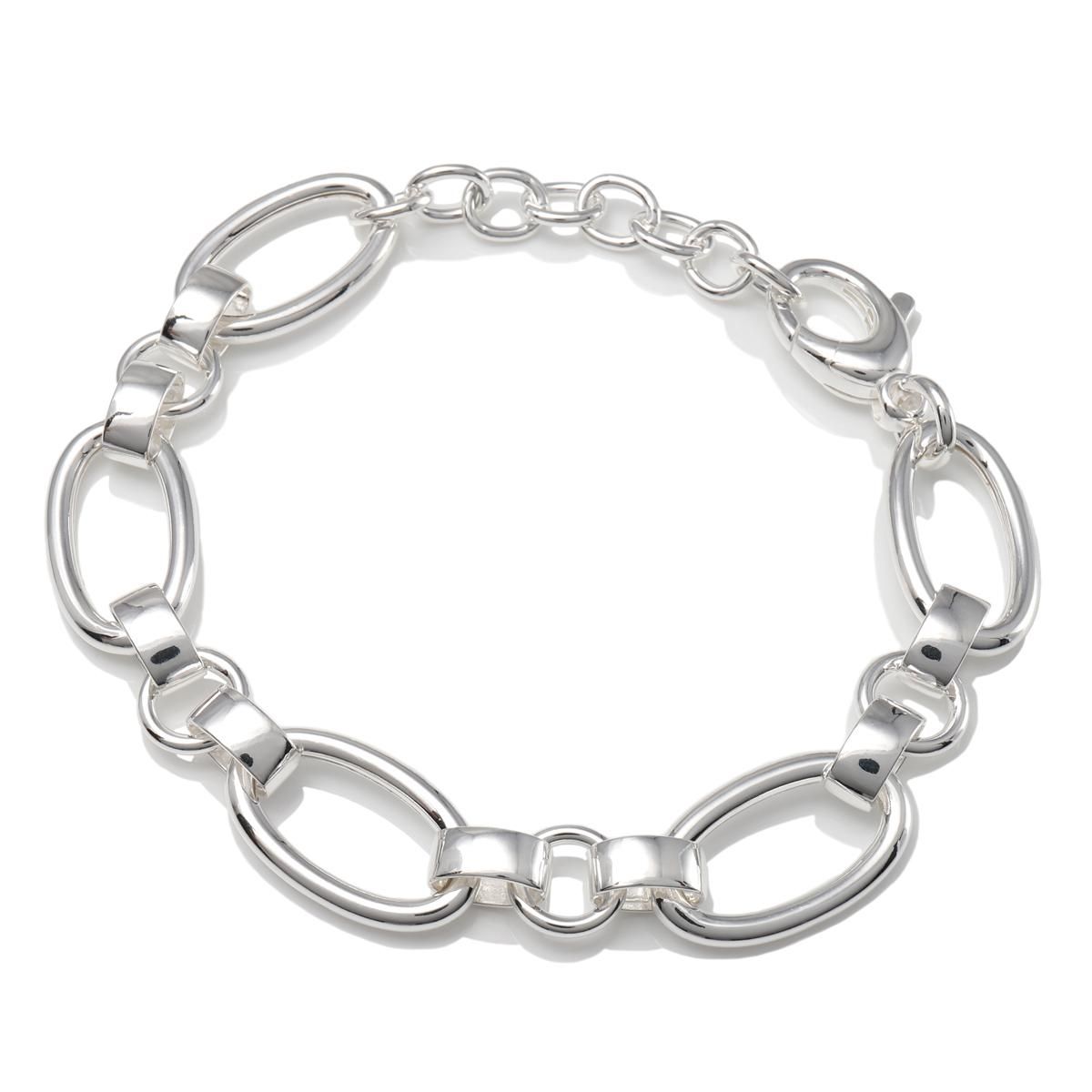 シルバー ブレスレット 幅13mm 19cm-22cm GIU541 - AVALANCHE OFFICIAL