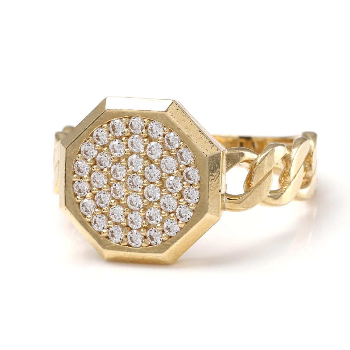 10K イエローゴールド リング 13号 DR-271 - AVALANCHE OFFICIAL STORE