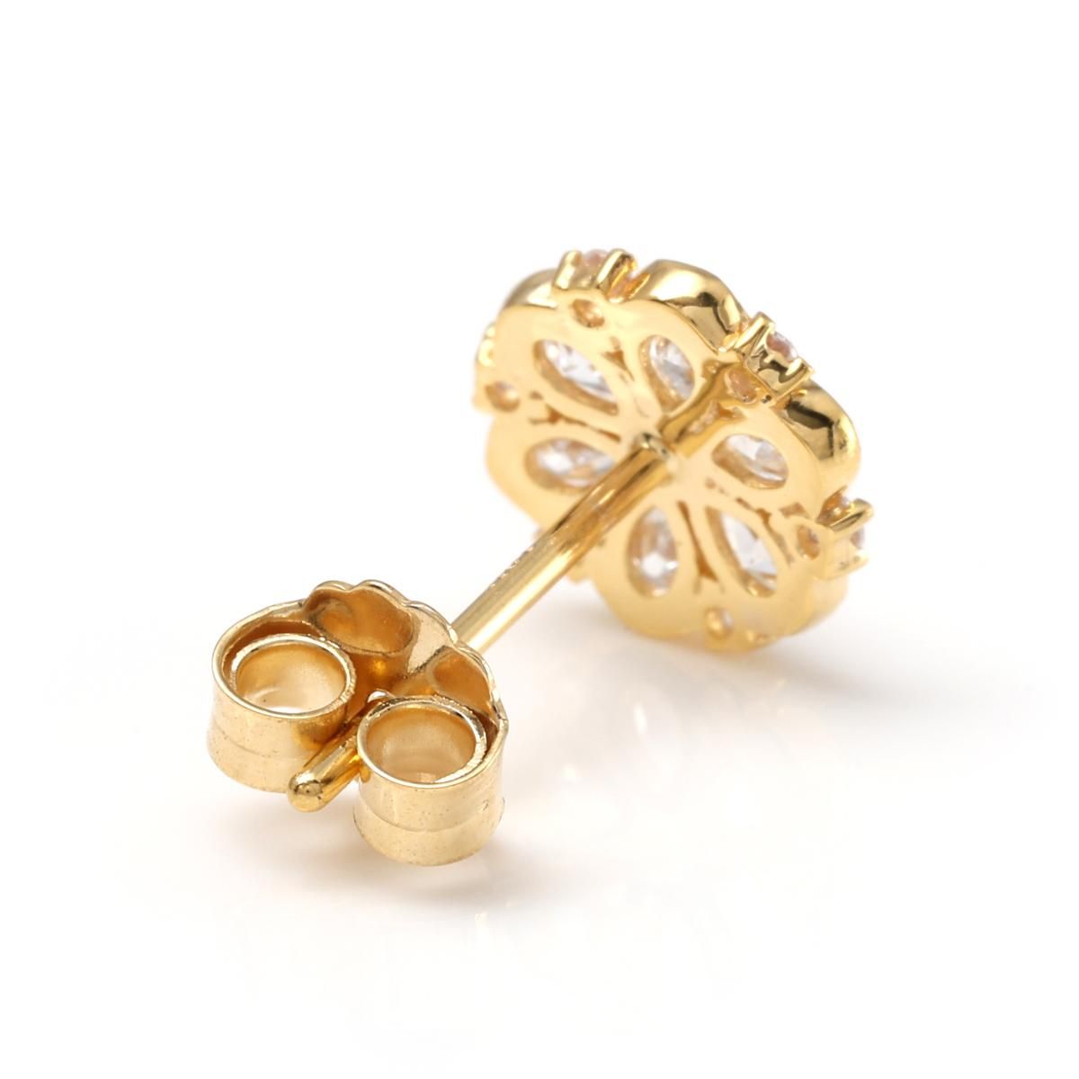 10K イエローゴールド ピアス 8mm - AVALANCHE OFFICIAL STORE