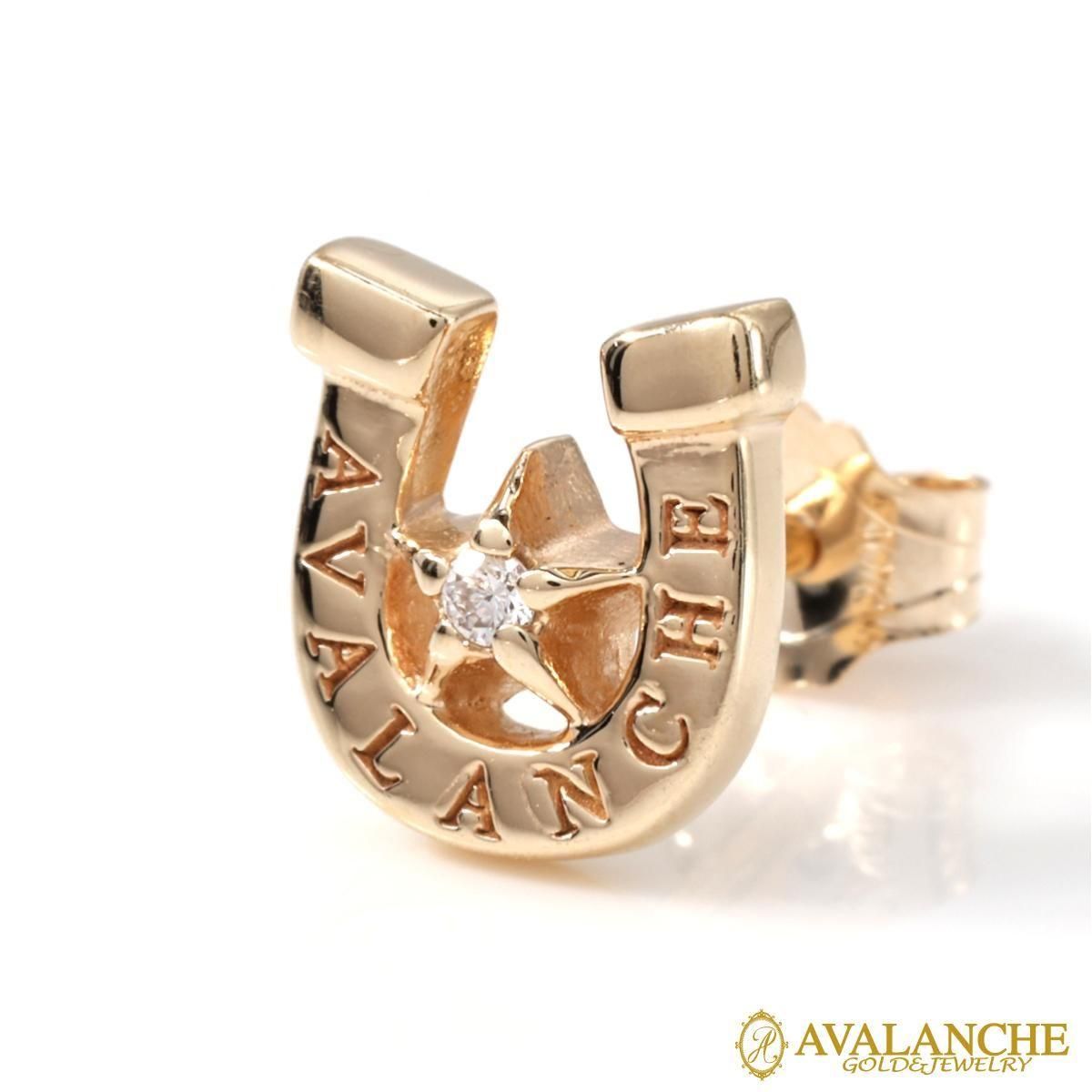 ダイヤモンド 10K イエローゴールド ピアス 4-10687-01 - AVALANCHE