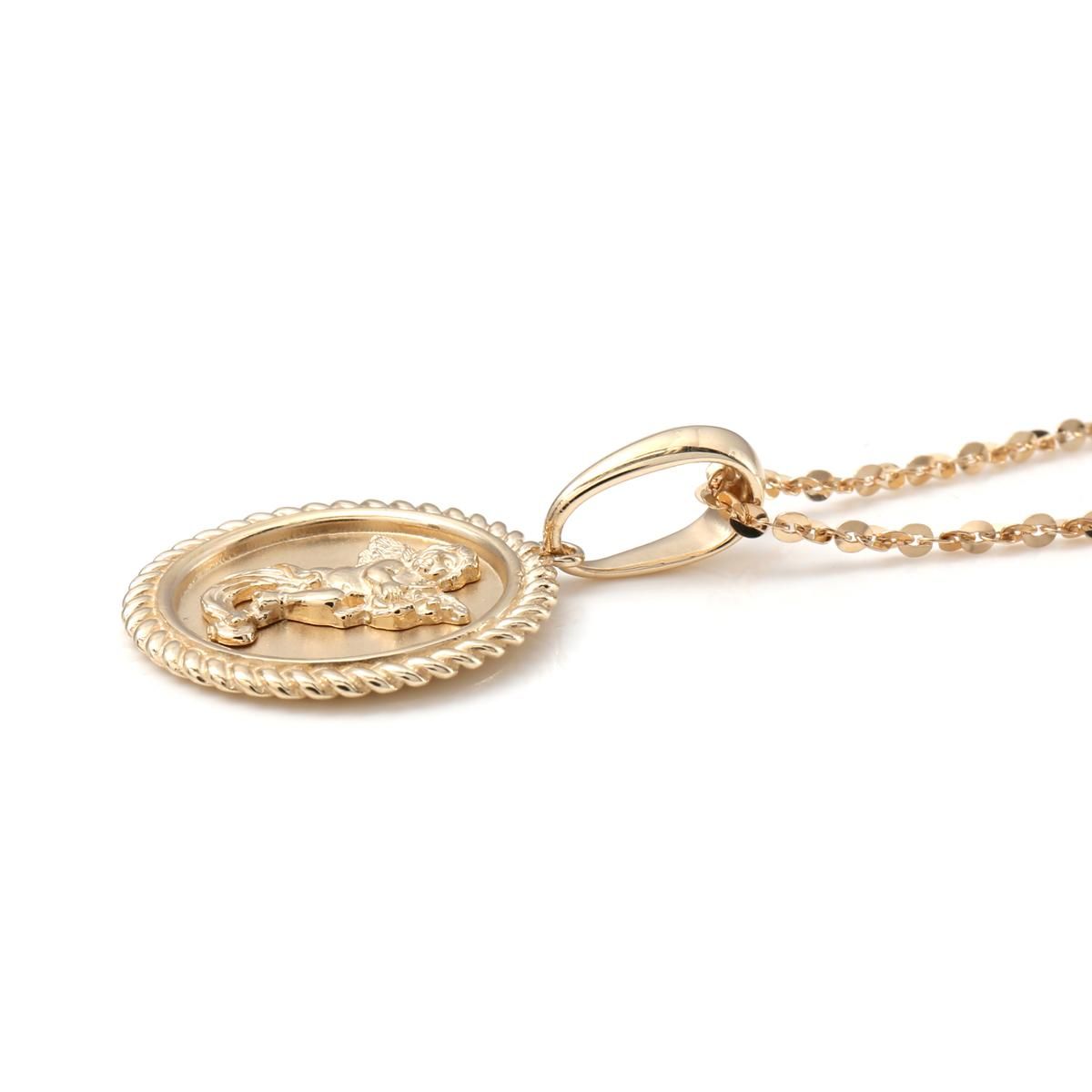 10K イエローゴールド ネックレス&ペンダント 45cm-50cm 3-10347-06