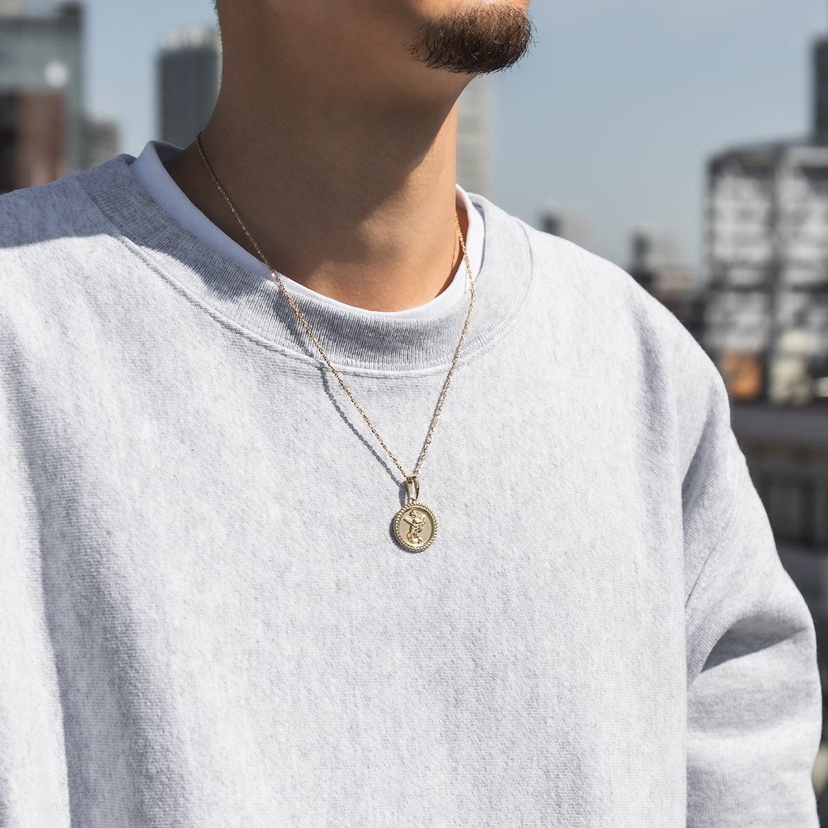 10K イエローゴールド ネックレス&ペンダント 45cm-50cm 3-10347-06