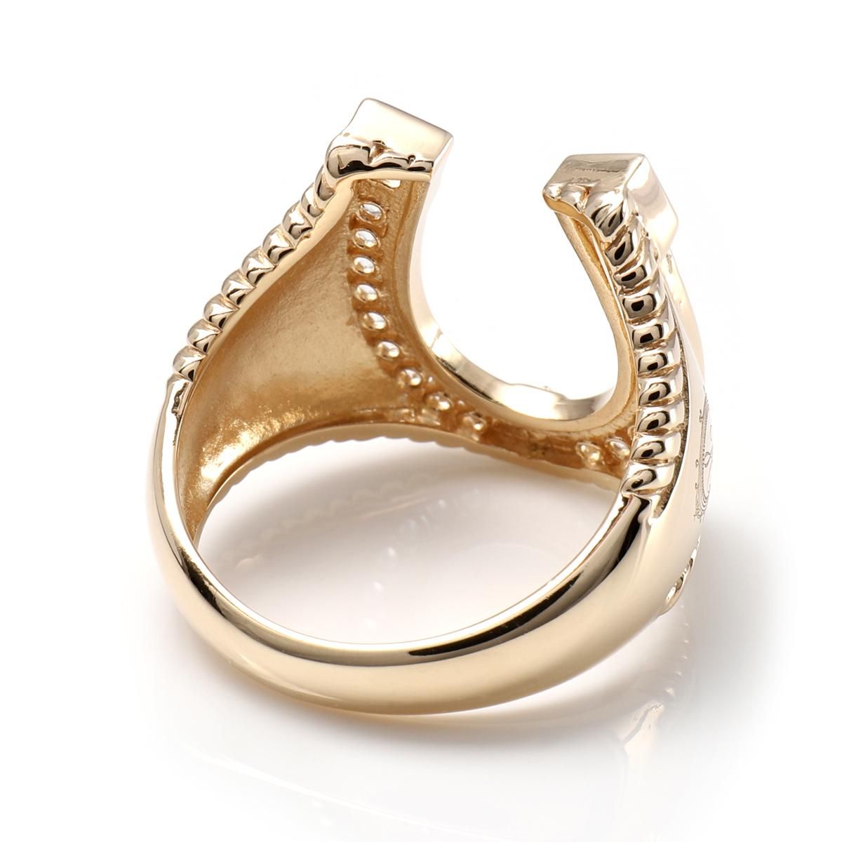 10K イエローゴールド リング 9号-25号 - AVALANCHE OFFICIAL STORE