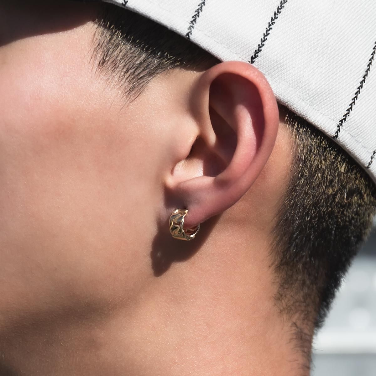 AVALANCHE 14Kイエローゴールド スタッズ ピアス9mm 2個セット