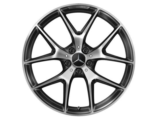 メルセデスベンツ純正ホイールセット GLCクラス AMG Cross Spoke Black