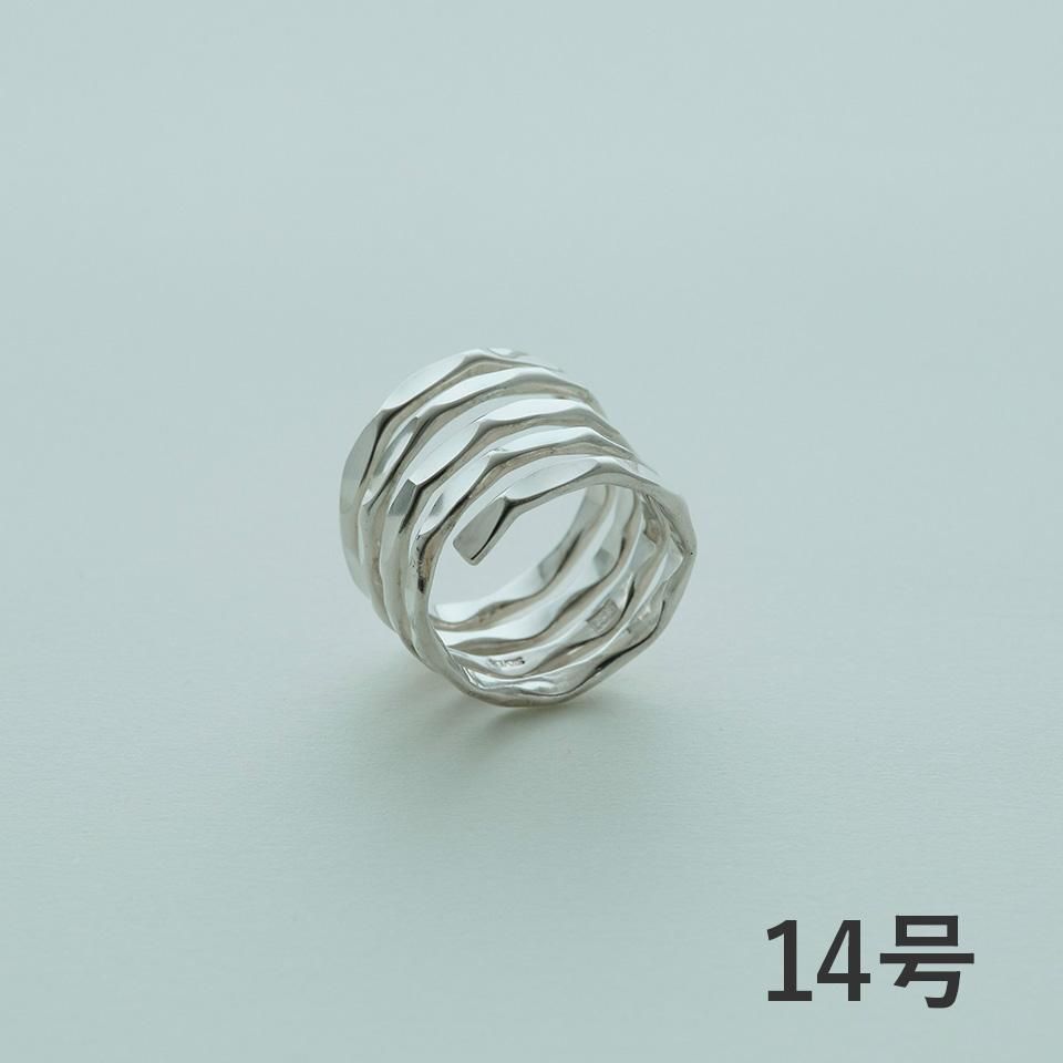 返品OK］平松保城・籠目シルバーリング SRL154-8 - 低座の椅子と暮らし