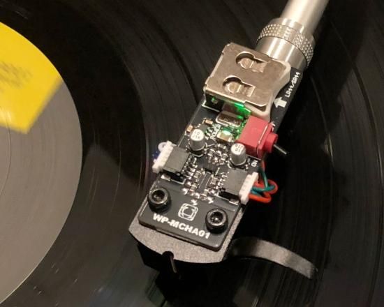 MC型カートリッジ用ヘッドアンプ「WP-MCHA01」（stereo仕様／ヘッド