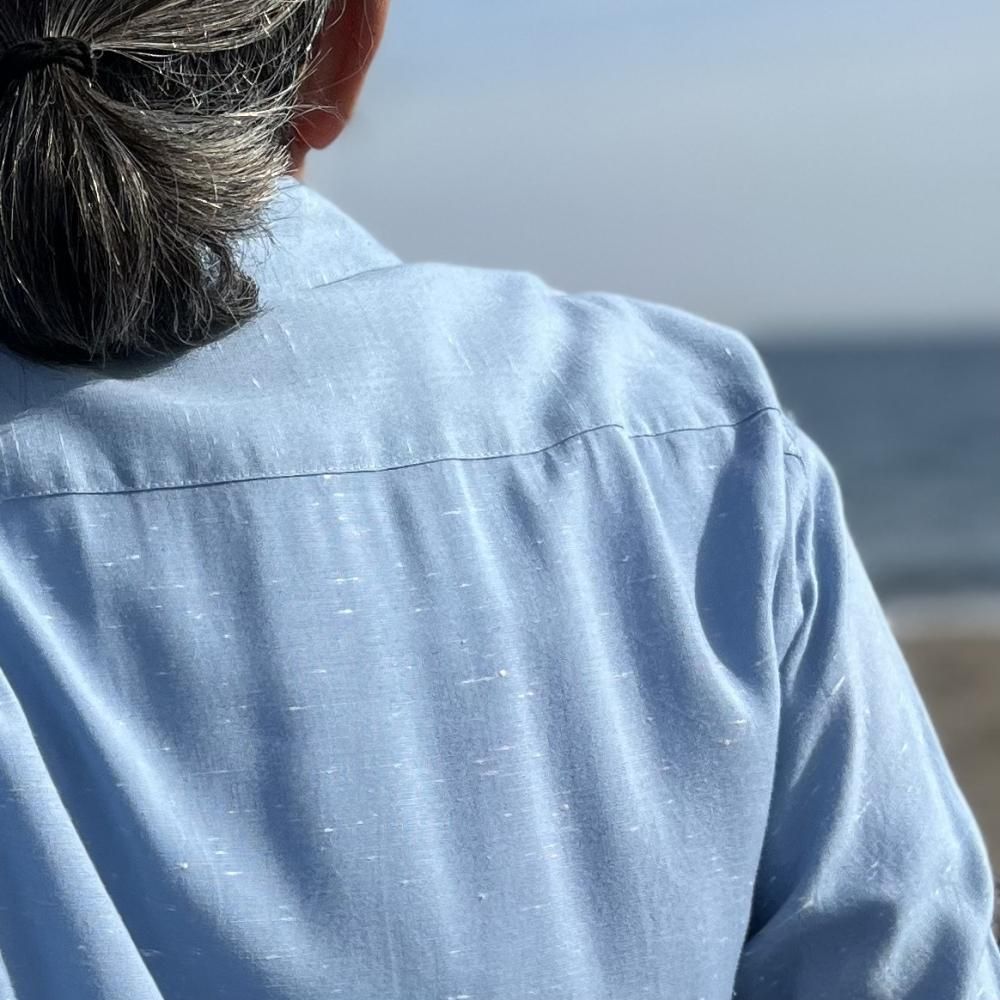 Mc Call マッコール (1950年代)レーヨンシャツ ループカラー カスリ