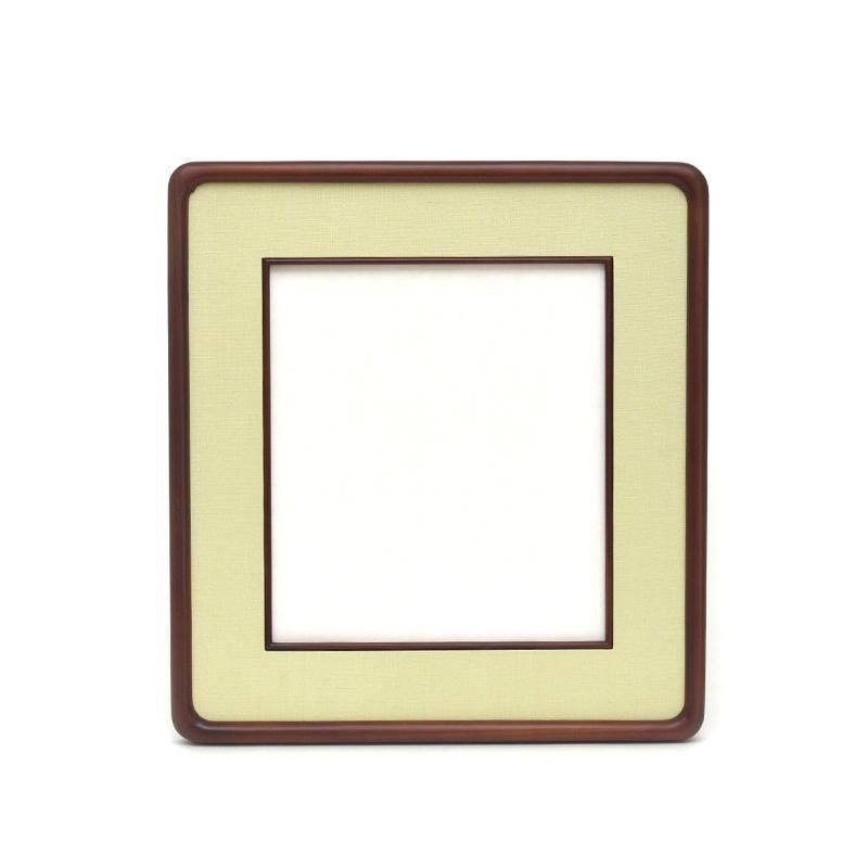 額の市】色紙額 隅丸 落し型（布おまかせ）※特別梱包料660円を含む