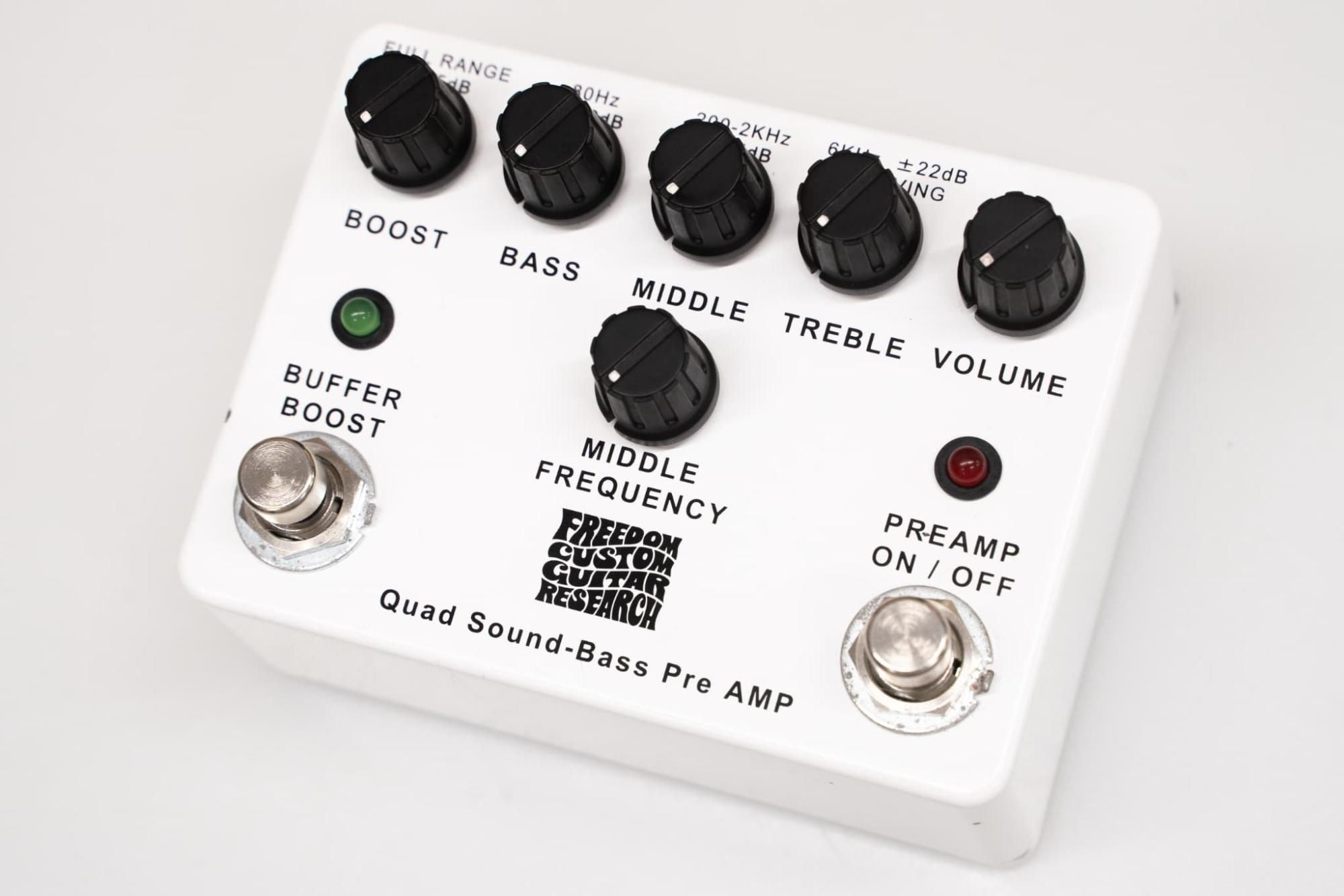 used】Freedom Custom Guitar Research / Quad Sound-Bass Preamp SP