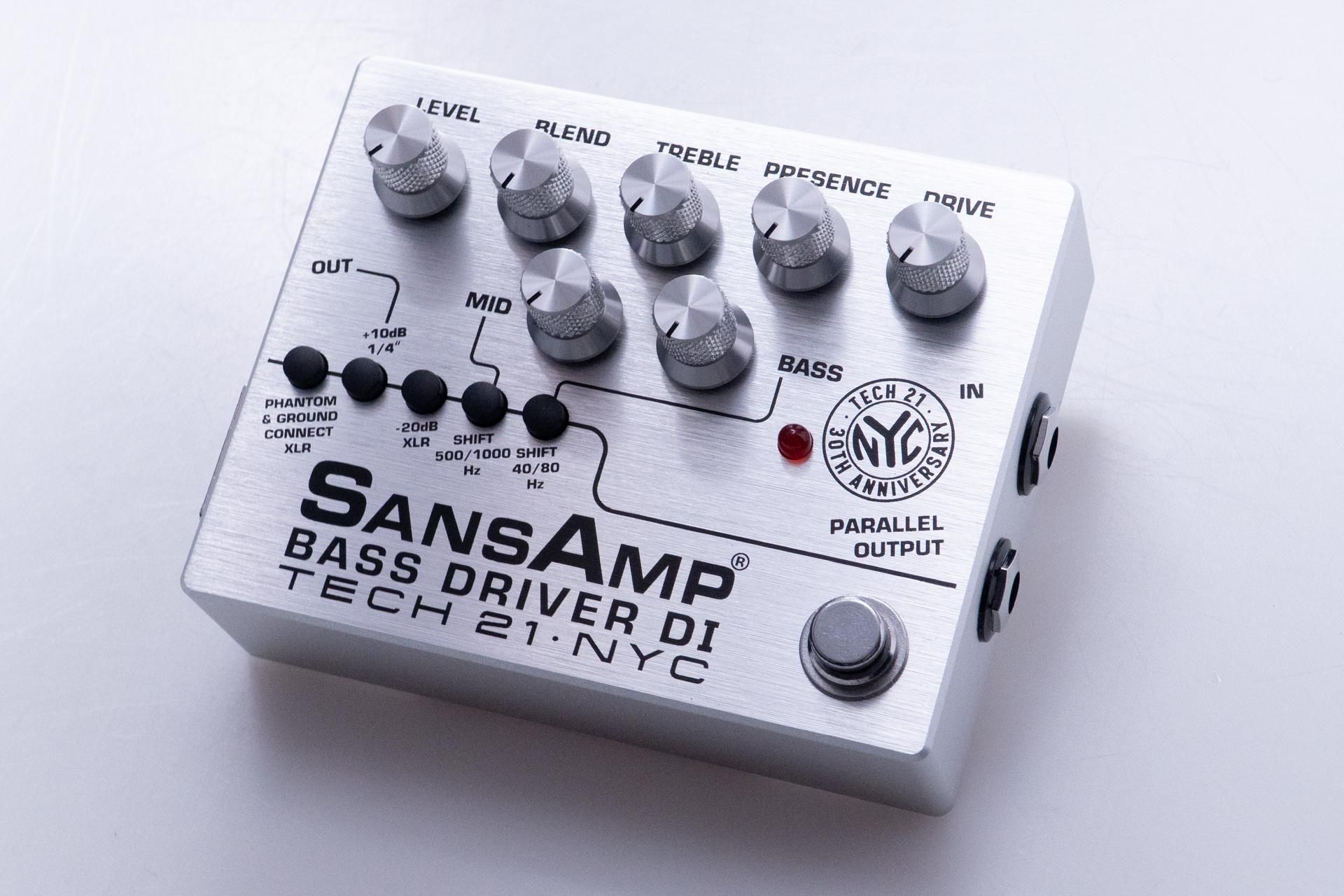 used】TECH21 / SANSAMP BASS DRIVER DI V2 30th Anniversary Model