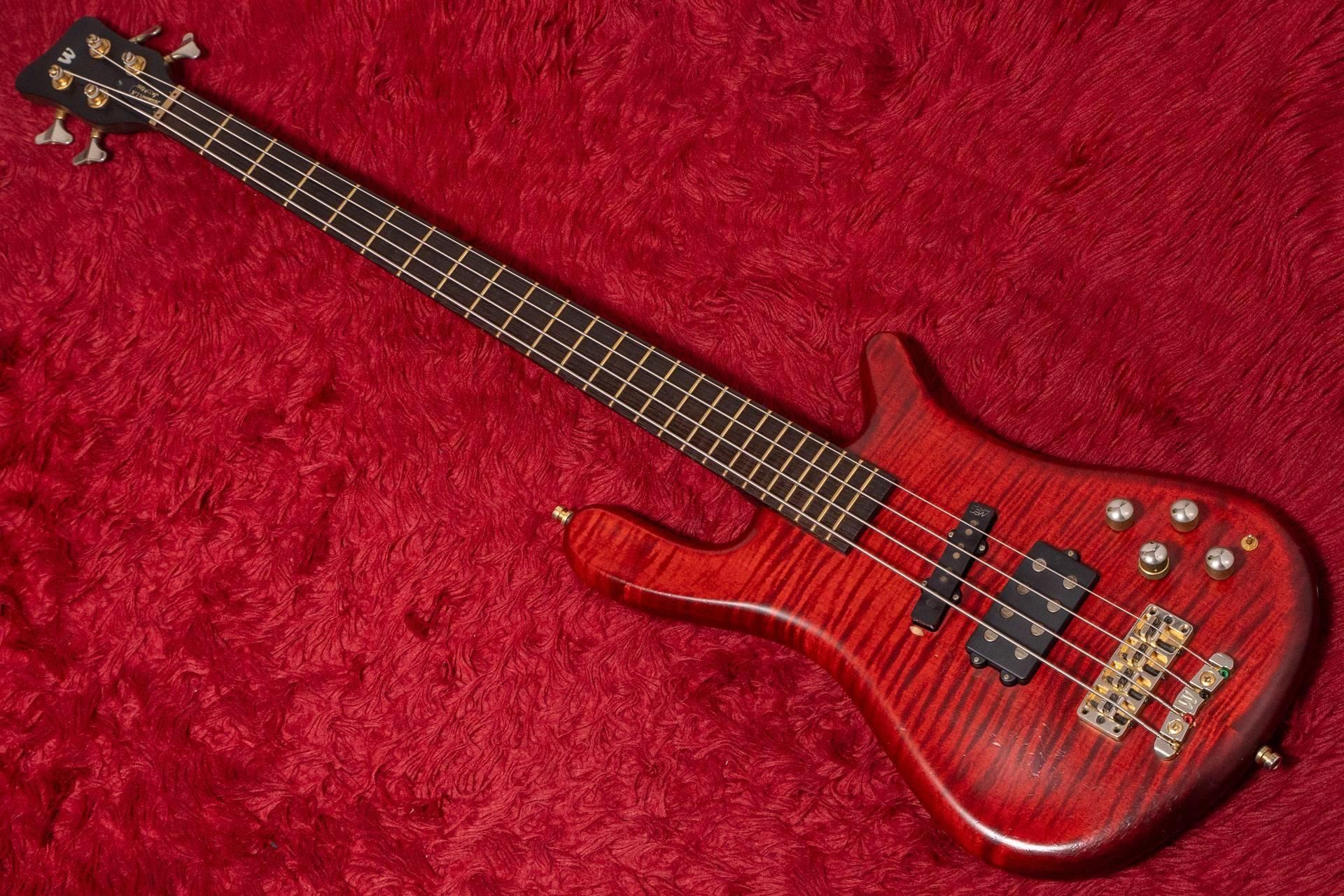used】Warwick / Streamer LX Jazzman 4st Burgundy Red Oil finish