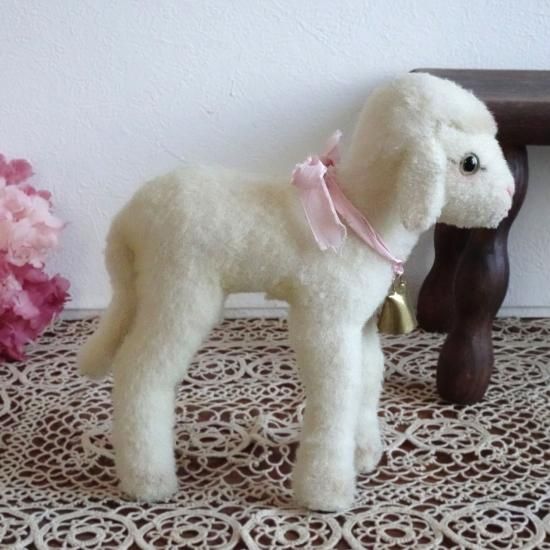 ビンテージ シュタイフ Lamby 羊 14cm d8da1afce60944f29583c295bf42f1