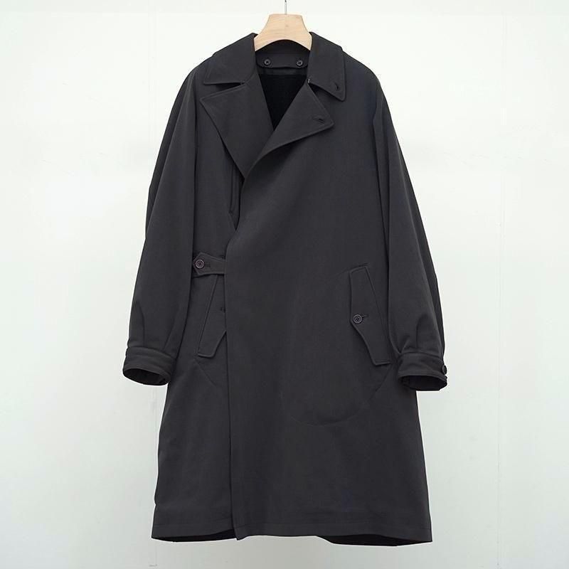 MAATEE&SONS】OVERCOAT GRAYSHAMBRAY - THIRTY' THIRTY' STORE