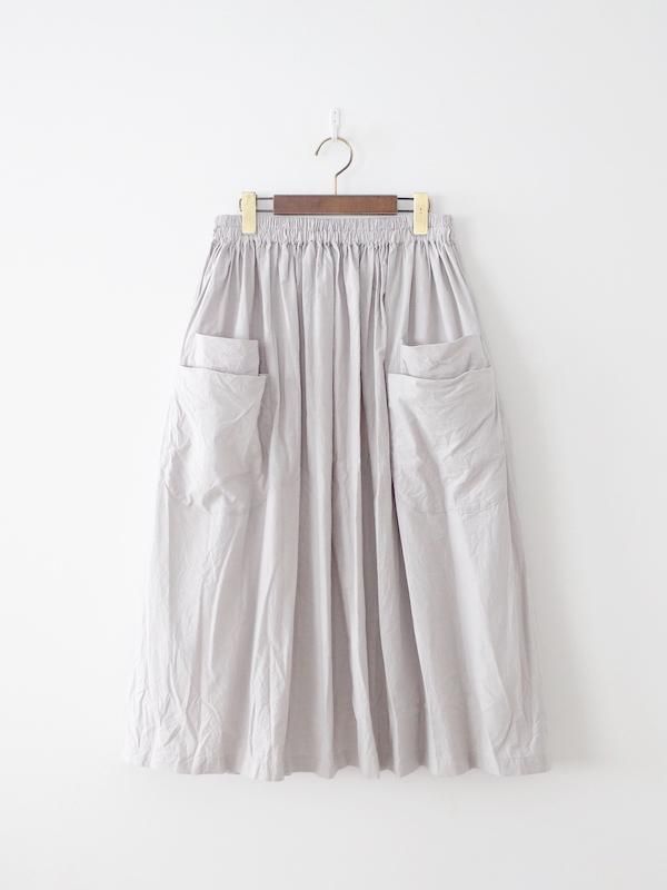 homspun ダブルポケットギャザースカート 通販