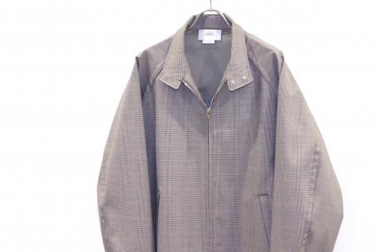 YOKE | DOWNSIZING DRIZZLER JACKET(GLEN CHECK) | ダウンサイジング
