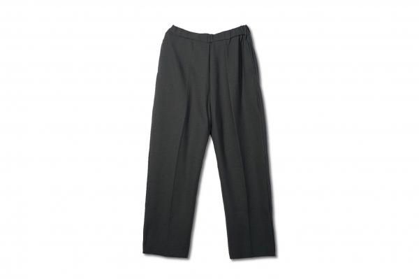 YOKE | TAPERED KNIT LOUNGE PANTS(CHARCOAL) | テーパードニット